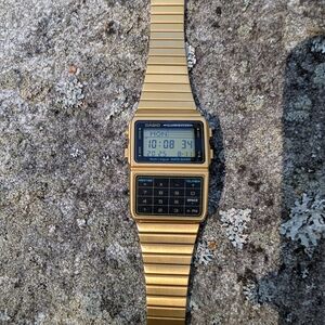 Casio Gold Databank Calculator Watch